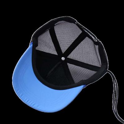 China Factory Supply COMMON Summer Trucker Hat Custom Embroidery One Strap Breathable Trucker Hat Custom Logo for sale