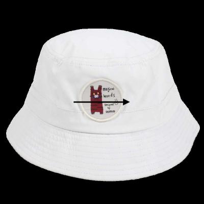 China Hot Sale Custom Cotton Fashion Bucket Hat Wholesale Custom Character Printed Bucket Hat Logo for sale