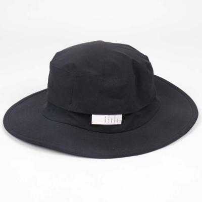 China Hygroscopic Modern Simplicity Cotton Bucket Hat Printing Black Bucket Hat For Men for sale