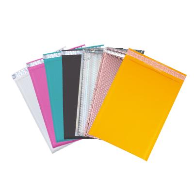 China 11x15 Waterproof Self Adhesive Waterproof Poly Bubble Mailer for sale