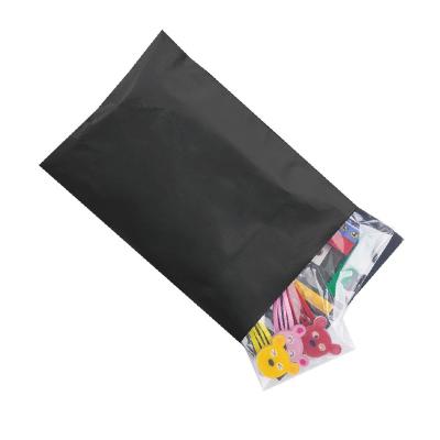 China Waterproof 5x7 Inch Poly Mailers Shipping Envelopes Packaging Bags Enhanced Durability With Self Adhesive, Waterproof & Tearproof, Black for sale