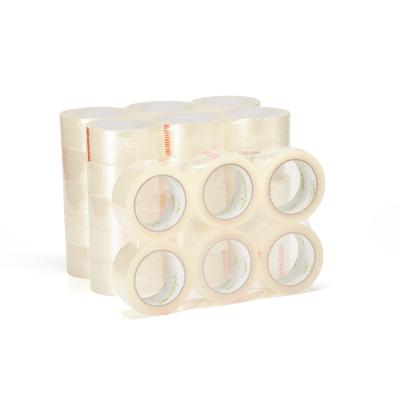 China 2 inch CLEAR Hot Melt Packing Tape Fill Moving Shipping Tape With Heavy Duty Strong Clear Adhesive for sale