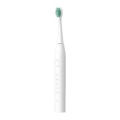 China ABS fine grain surface OEM/OTM Smart Oral Health Toothbrush IPX7 Waterproof with USB Charging Adult Sound Wave Electric Toothbrush with Soft Bristles for sale