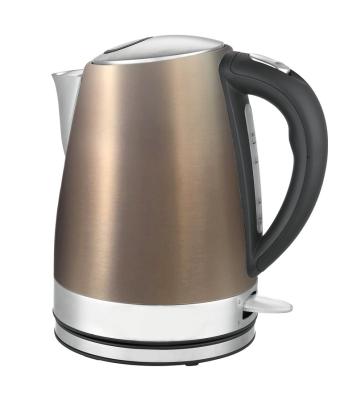 China 360 Degree Rotating Base 1.7L Stainless Steel Electric Kettles That Boil Water In 4 Minutes for sale