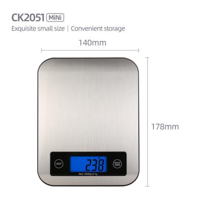 China Weight Measuring 2022 10kg 22lb High Quality Nutrition Food Measuring Scales Baking Kitchen Digital Scale for sale