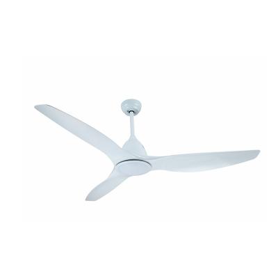 China Modern Design Solid Color Ceiling Fan Household Dining Room COOLING Ceiling Fan with LED Lighting for sale