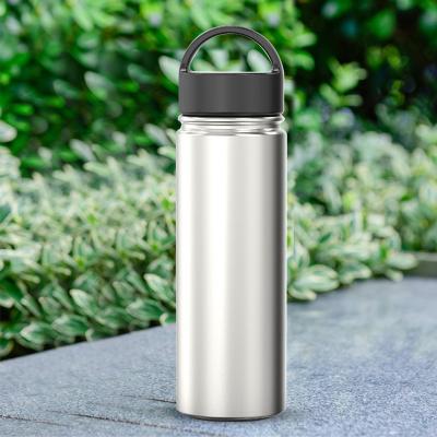 China PORTABLE stainless steel water bottle sport vacuum insulated termos de agua gym for sale