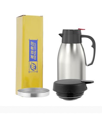 China A PORTABLE interesting double insulated bottle wall stainless steel vacuum flask carafe thermos tea coffee pot for sale