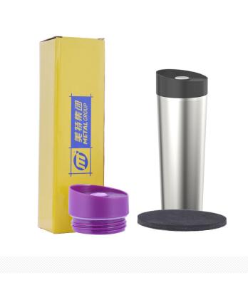 China Business High Quality Luxury Stainless Steel Vacuum Insulated Thermos Mug Travel Coffee Double Walled Flask for sale