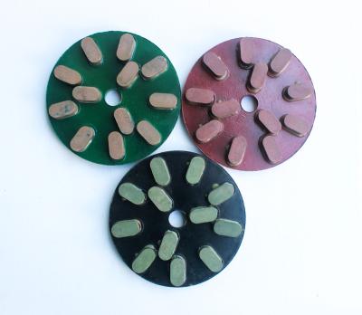 Chine High Efficiency Resin Abrasive Polishing Disc For Granite Marble Sandstone à vendre