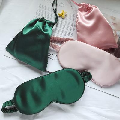 China Anti-puffiness Oeko-Tex 100 Sleep Eye Mask Mulberry Silk Eye Mask 100% Silk Sleep Mask for sale