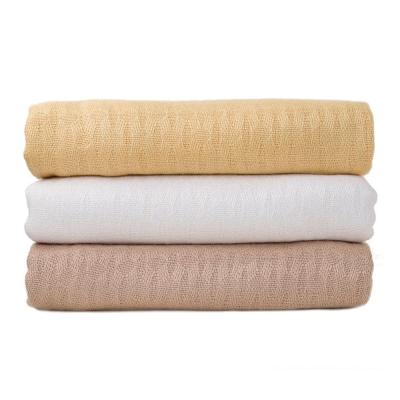 China Anti-pilling 100% Pure Natural Bamboo Squishy Soft Breathable Sleep Blanket for sale