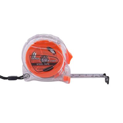 China ABS & New ABS Plastic Transparent Case China Transparent Color Steel Tape Measure for sale