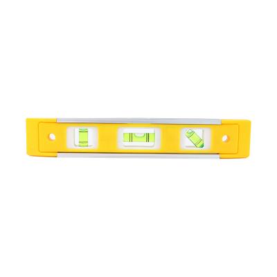 China Measuring Level Spirit Level For Industry Measuring Tools Level Control Plastic Torpedo Level With Magnetism for sale