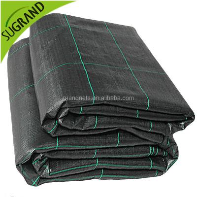 China HDPE material pp weed control fabric, pp woven fabric roll, bale wrap plastic for sale