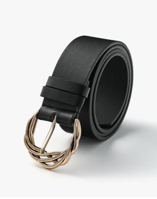 China Luxury Top Selling Wholesale New Design High Quality Luxury Genuine Leather Women Buckle Belts for sale