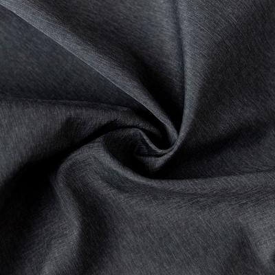 China Anti Pill Interweave Blend Nylon Polyester Solid Woven Bonded Fabric For Garments Clothing for sale