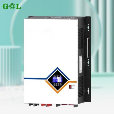 China Solar power system home 4kw 5kw 6kw 8kw 12kw split phase AC 110v 240v DC48v off grid hybrid mppt inverter split phase solar inverter for sale