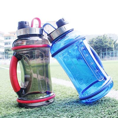 China Large Capacity 3.2L Capacity Fitness Gym Rocker Lid BPA Free Non-slip Plastic Travel Drinkware Durable Sports Water Bottle for sale