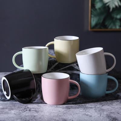 China Creative Box Logo Design Creative Ceramic Cup Wedding Sublimation Opening Gift Viable Instant Cup Gift Customized Ceramic Coffee Mugs for sale