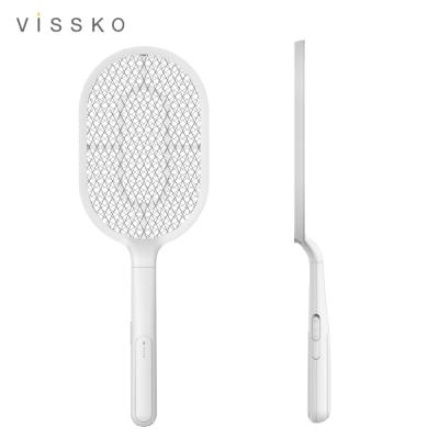 China Indoor--home electric fly swatter/Vissko 1200mAh outdoor rechargeable electric mosquito swatter for sale