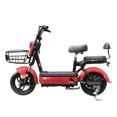 China 2021 Aluminum Alloy Multifunctional Lead Acid Battery Double-Seat Electric Bicycle for sale