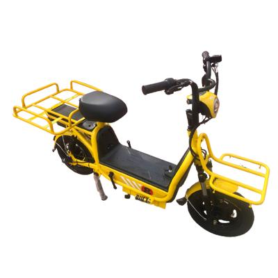 China Full Suspension Take-Away Cargo Battery Aluminum Alloy Motor 48V 20Ah Electric Bike 350W for sale