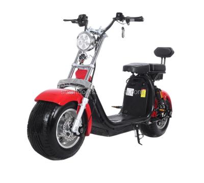 China 2022 new design fashionable fat tire electric scooter electric bike motorcycle scooter citycoco for sale