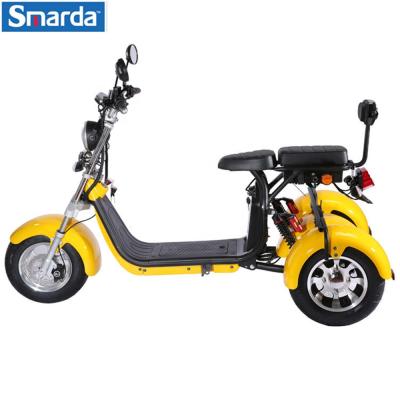 China Cheap Price 3 Wheel Fat Tire Bike Scooter 2000w Eu Warehouse Unisex Fast Electric Stock for sale