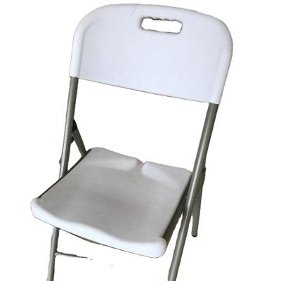 China Easy Transport / Wholesale Small Storage Space Waterproof Plastic Outdoor White Folding Chair for sale