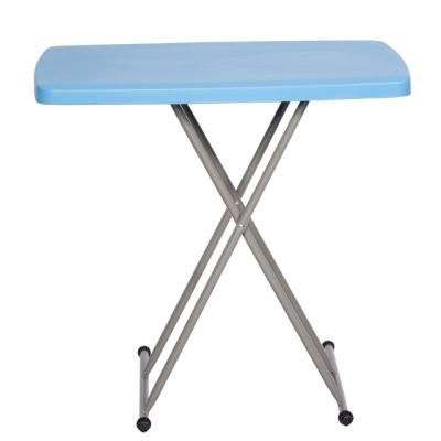 China Foldable Simple Cheap Table Plastic Folding Portable Laptop Desk for sale