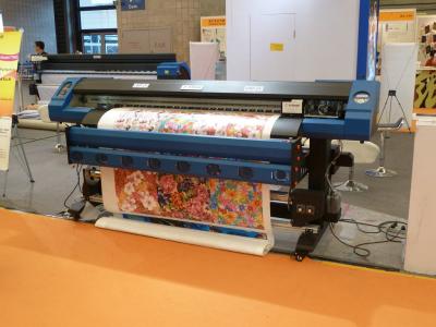 China 3.1M Roll to Roll UV Printer with Epson DX7 head for print in leather material for sale