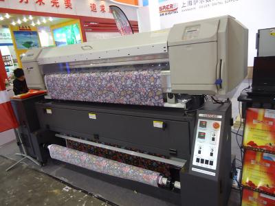 China Mutoh Sublimation polyester fabric printing machine / Inkjet printer for sale