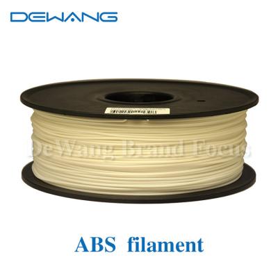 Chine filament Makerbot compatible RepRap, Rapman Pearl White d'imprimante de l'ABS 3D de 3mm à vendre