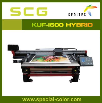 China Small Size UV Roll To Roll Flatbed Printer for sale