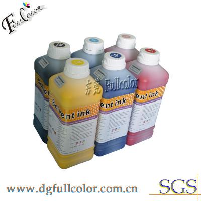 China Water - proof 1L Per Color Eco Solvent Ink For Epson DX4 DX5 DX6 Printhead for sale