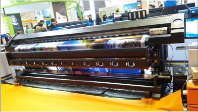 China 2 pcs DX7 Epson Eco Solvent Printer 3.2m Double Side with Good Printing for sale