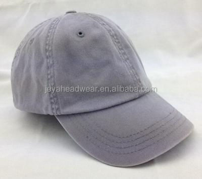 China Cheapest Gray Stone Washed Baseball Cap COMMON Delivery Plain Customized Embroidery Advertising Hat for sale