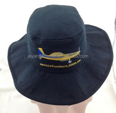 China Outdoor Character Big Visor Sun Bucket Hat With String Rope Fishing Big Brim Bucket Hats for sale