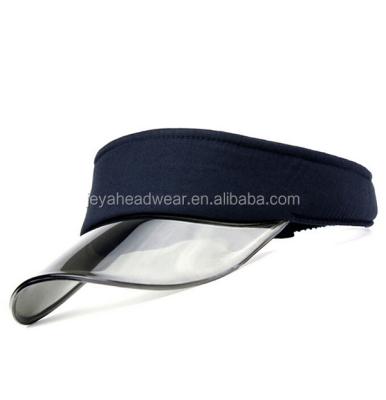 China 2014 Fashion JOINT Clear Visors , Navy Blue PVC Bill For Visor Hats for sale