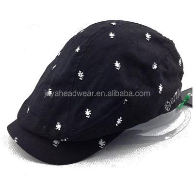 China High quality custom embroidery full hat image taxi driver gasby hat for sale