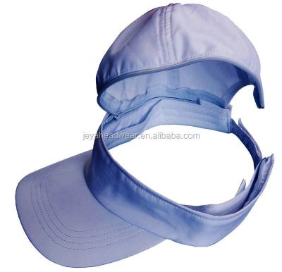 China COMMON Multifunctional Baseball Cap Hats Unique Zipper Baseball Caps for sale