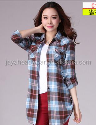 China 2016 fashionable wholesale plaid anti-pilling flannel shirt, brushed regular fit flannel shirt for sale