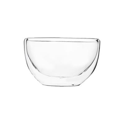 China Various Sustainable Promotional Goods Using Clear Round Fruit Bowl Glass Customize For Food for sale