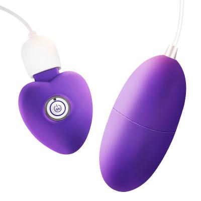 China 20 Frequent Shocks Vibrating Sex Toys Wireless Remote Control Vibrator Jumping Egg Bullet for sale