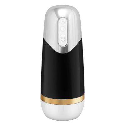 China High Frequency Male Perfect Electronic Masturbation Cup TPE+ABS Colorful Vibration Aircraft Cup for sale