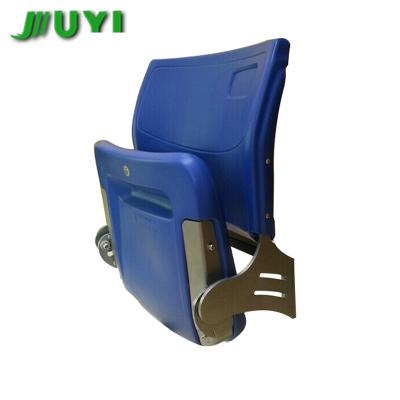 China JUYI wholesale stadium chairs bleachers plastic folding stadium chair BLM-4153 for sale