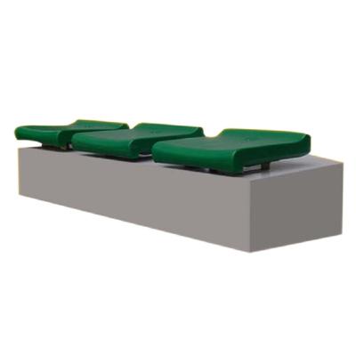 中国 Outdoor tribune Retractable Bleacher Seating folding plastic sustainable 販売のため