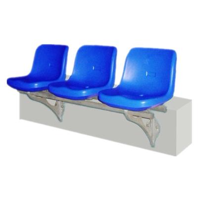 China Arena Anti-UV outdoor Stadium plastic Seats/chair Wholesale Riser Mounted BLM-1808 en venta