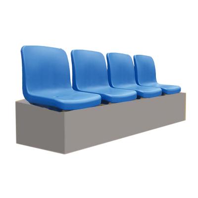 Chine Hot Sell PE Gym Seat plastic stadium esporte sala plastic stadium chair manufacturer BLM-2711 à vendre